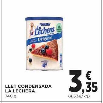 Hipercor Llet condensada la lechera oferta