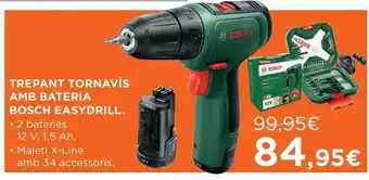 Hipercor Trepant tornavís amb bateria bosch easydrill oferta