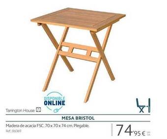 Makro Mesa bristol oferta