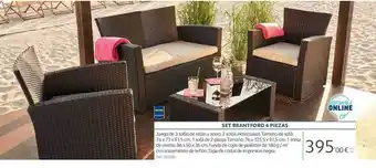 Makro Set brantford 4 piezas metro professional oferta
