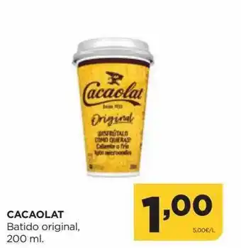 Alimerka Cacaolat batido original oferta