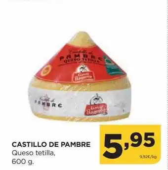 Alimerka Castillo de pambre queso tetilla oferta