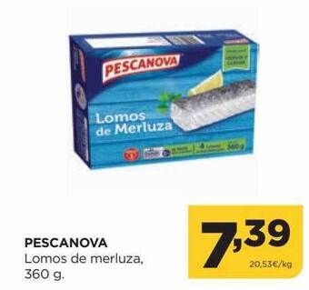 Alimerka Pescanova lomos de merluza oferta