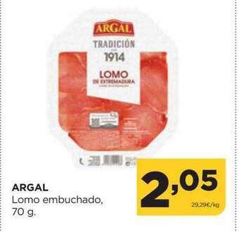 Alimerka Argal lomo embuchado oferta