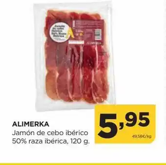 Alimerka Alimerka jamón de cebo ibérico 50% raza ibérica oferta