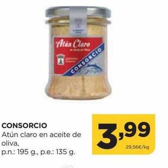 Alimerka Consorcio atún claro en aceite de oliva oferta