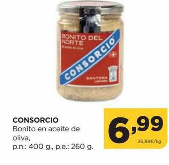 Alimerka Consorcio bonito en aceite de oliva oferta