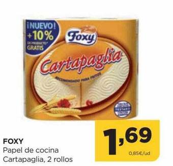 Alimerka Foxy papel de cocina cartapaglia oferta