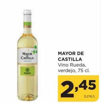 Alimerka Mayor de castilla vino rueda verdejo oferta