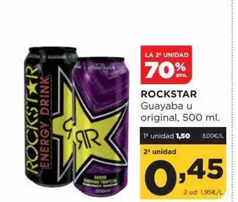Alimerka La 2a unidad 70% dto rockstar guayaba u original oferta