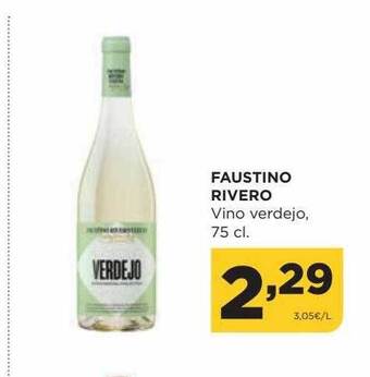 Alimerka Faustino rivero vino verdejo oferta