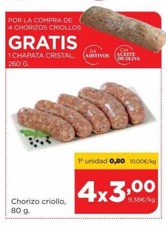 Alimerka Chorizo criollo oferta
