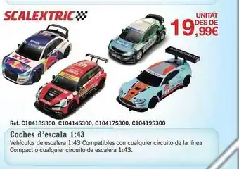 DRIM Coches d'escala 1:43 scalextric oferta