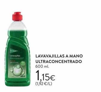 Hipercor Lavavajillas a mano ultraconcentrado oferta