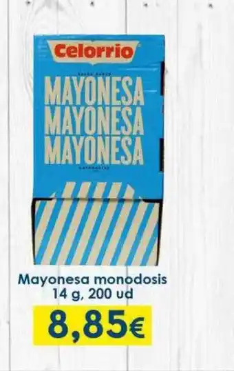 SPAR Lanzarote Mayonesa monodosis 200 oferta