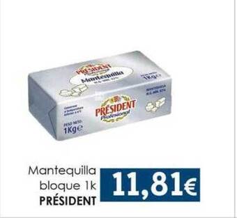 SPAR Lanzarote Mantequilla bloque président oferta