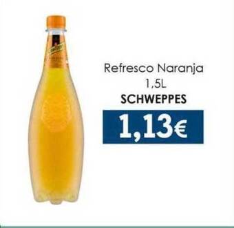 SPAR Lanzarote Refresco naranja schweppes oferta