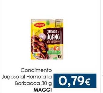 SPAR Lanzarote Condimento jugoso al horno a la barbacoa maggi oferta