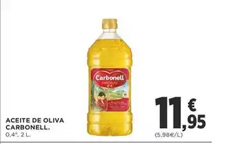 Supercor Aceite de oliva carbonell 0.4° oferta