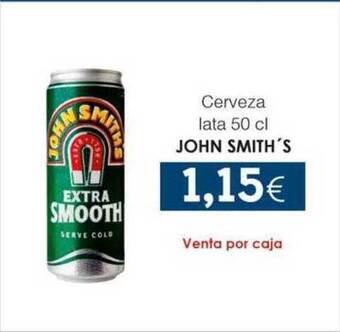 SPAR Lanzarote Cerveza lata john smith's oferta