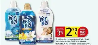 Supermercados Charter Suavizante concentrado cielo azul aromaterapia o delicado vernel oferta