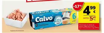 Supermercados Charter Atun claro en aceite de girasol calvo oferta