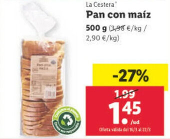 Pan Con Maíz