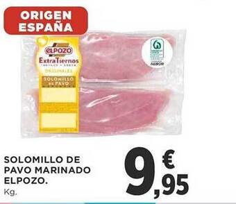 Supercor Solomillo de pavo marinado elpozo oferta