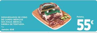 Supercor Deshuesados de cebo de campo ibéricos 50% raza ibérica sierra de tentudia oferta