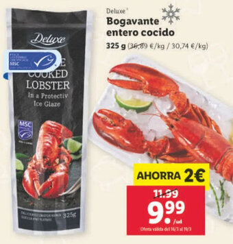 Lidl Bogavante Entero Cocido oferta