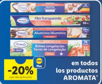 Lidl Todos Los Productos Aromata oferta