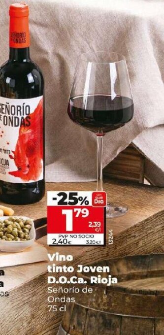 Dia Vino Tinto Joven D.O.Ca. Rioja oferta