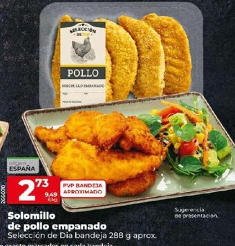 Dia Solomillo De Pollo Empanado oferta