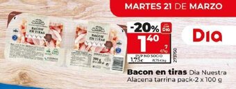 Dia Bacon en Tiras oferta