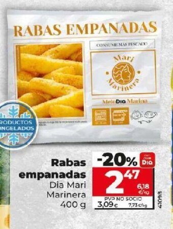 Dia Rabas Empanadas oferta