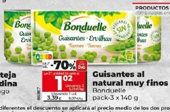 Dia Guisantes al Natural Muy Finos oferta