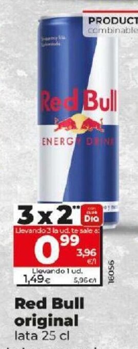 Dia Red Bull Original oferta