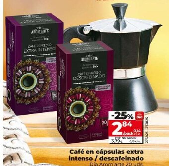 Dia Café en Cápsulas Extra Intenso / Descafeinado oferta