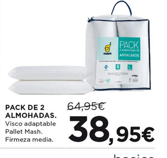 Hipercor Pack De 2 Almohadas oferta