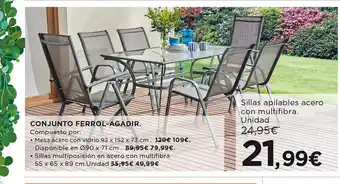 Hipercor Conjunto Ferrol-Agadir oferta