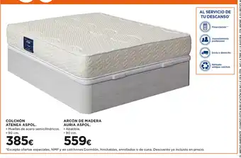Hipercor Colchón Atenea Aspol oferta