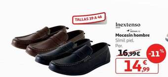 Alcampo Inextenso mocasín hombre oferta