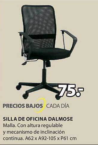 JYSK Silla de oficina dalmose oferta