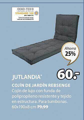 JYSK Jutlandia cojín de jardin rebsenge oferta