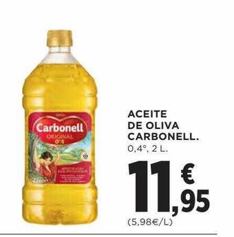 El Corte Inglés Aceite de oliva carbonell oferta