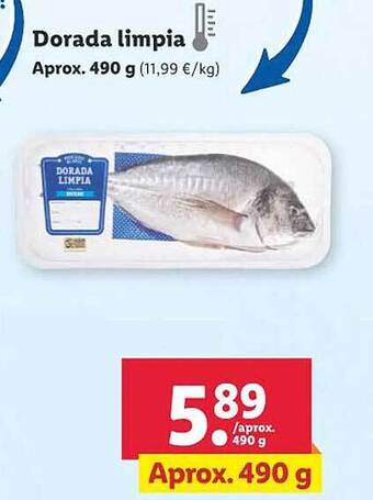 Lidl Dorada limpia oferta