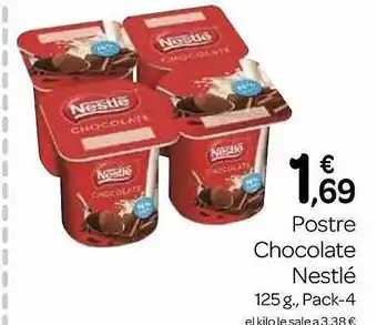 Supermercados El Jamón Postre chocolate nestlé pack-4 oferta