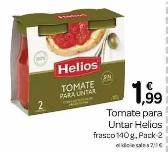 Supermercados El Jamón Tomate para untar helios oferta