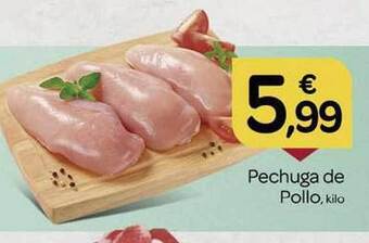 Supermercados El Jamón Pechuga de pollo oferta