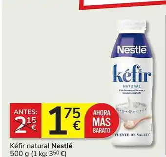 Consum Kéfir natural nestlé oferta